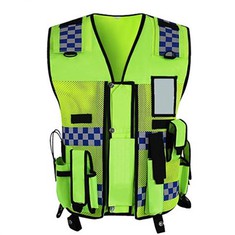 Parendatud nähtavusega peegeldav politseikaitsevest