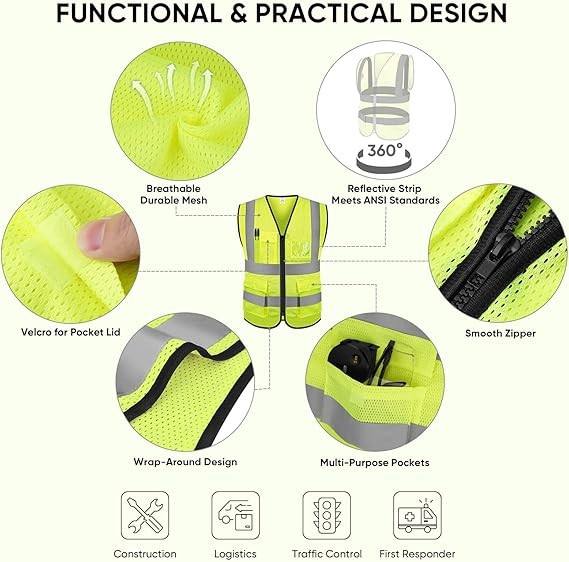 Breathable Cheap Safety Vest