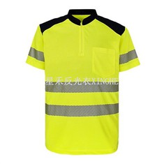 Stand Collar Helkur T-särk